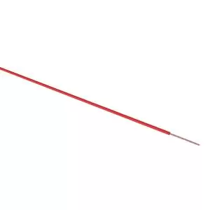 Провод ПГВА REXANT 1х0.50 мм², красный, бухта 100 м 